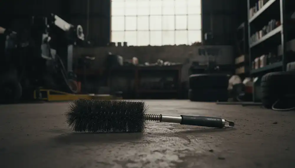 Brosse professionnelle pour nettoyage de jantes